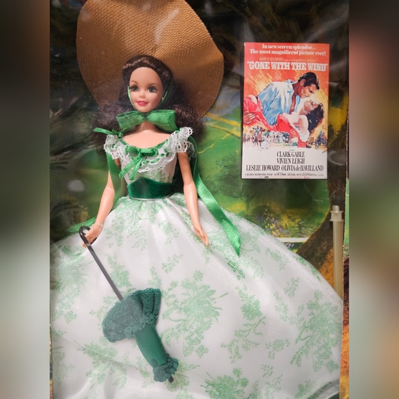 1994 Barbie Gone With The Wind Hollywood Legends Collection Set of 4 1994 Barbie Gone With The Wind Hollywood Legends Collection Set of 4
